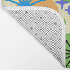 Mid Century Modern Fun Retro Atomic Bath Mat Gallery Image 2