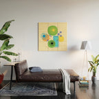 Mid Century Modern Fun Retro Atomic Wood Wall Art Gallery Image 2