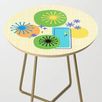 Mid Century Modern Fun Retro Atomic Side Table Gallery Image 2