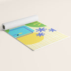 Mid Century Modern Fun Retro Atomic Yoga Mat Gallery Image 2