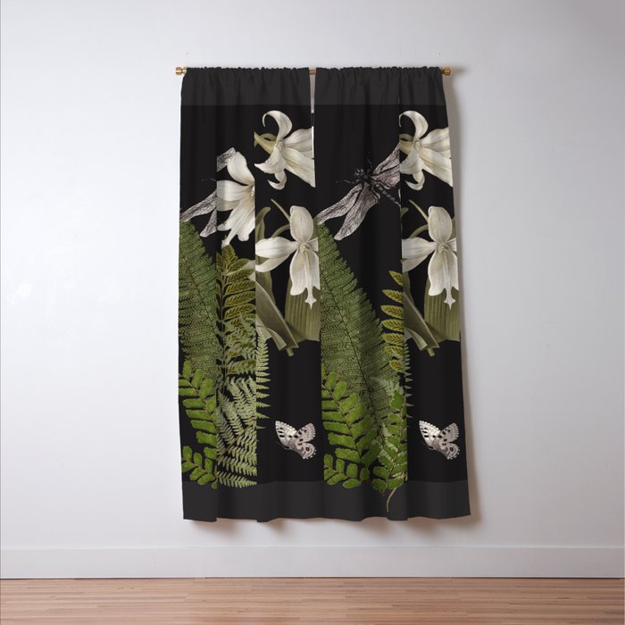 Night Garden 2 Window Curtain Gallery Image 3