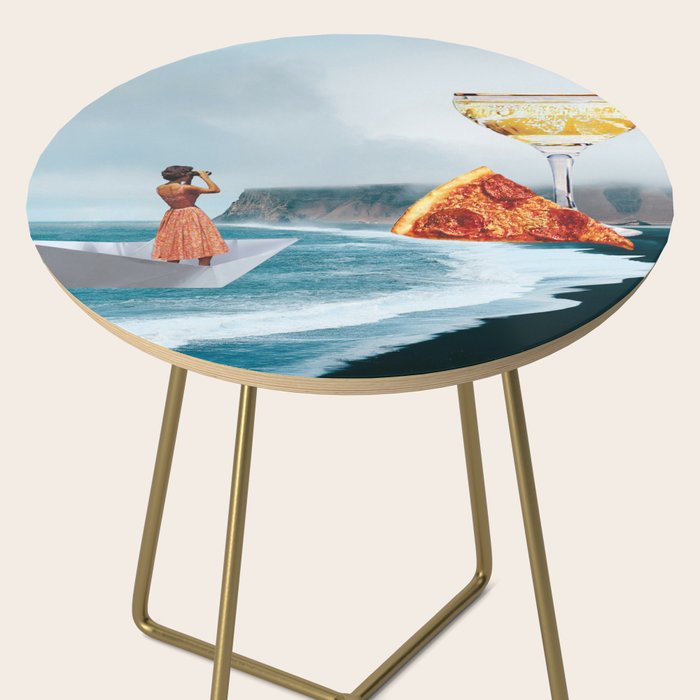 Sighting (Champagne & Pizza) Side Table Gallery Image 2