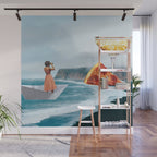 Sighting (Champagne & Pizza) Wall Mural Gallery Image 1