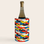COLORED DOGS PATTERN 2 Wine Chiller Gallery Image 3