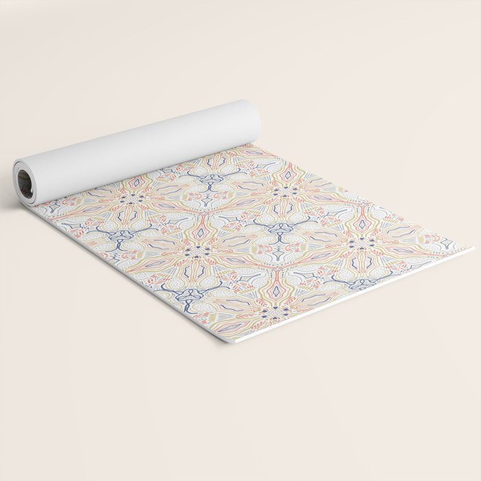Modern mosaic mandalas Yoga Mat Gallery Image 2