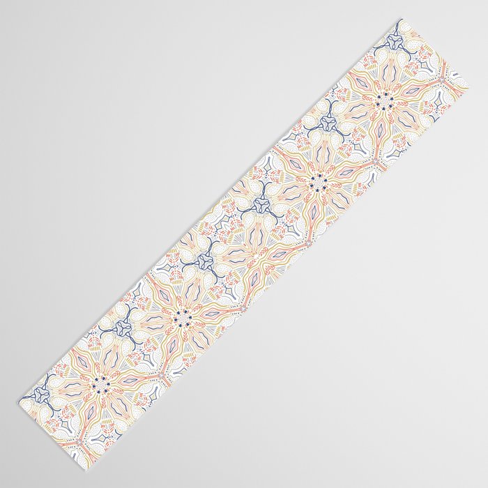 Modern mosaic mandalas Table Runner Gallery Image 3