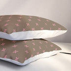 Geometric Retro Diamond Pattern Pillow Sham Gallery Image 3