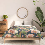 Tropical flowers autumn field D Comforter Gallery Image 3