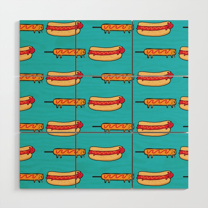 Dog Eat Dog World Wood Wall Art Gallery Image 1