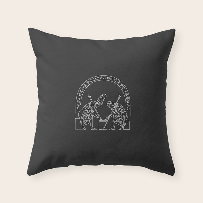 Ajax & Achilles Throw Pillow Gallery Image 6
