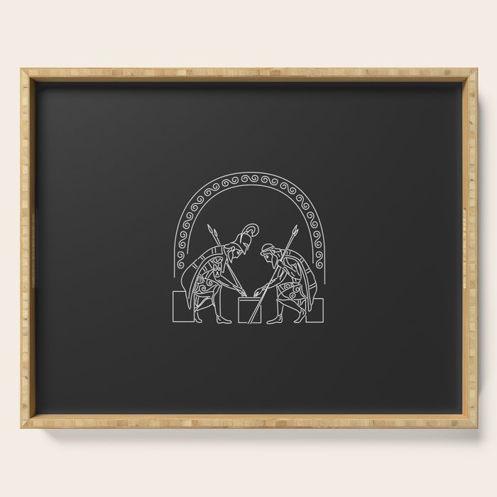 Ajax & Achilles Serving Tray Gallery Image 1