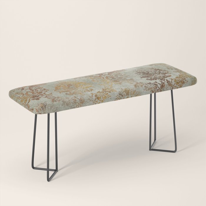 Aged Damask Texture 3 Bench Gallery Image 1