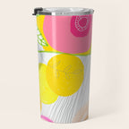 Her Mind Was Filled with Positive Thoughts Travel Mug Gallery Image 3