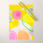 Her Mind Was Filled with Positive Thoughts Wrapping Paper Gallery Image 1