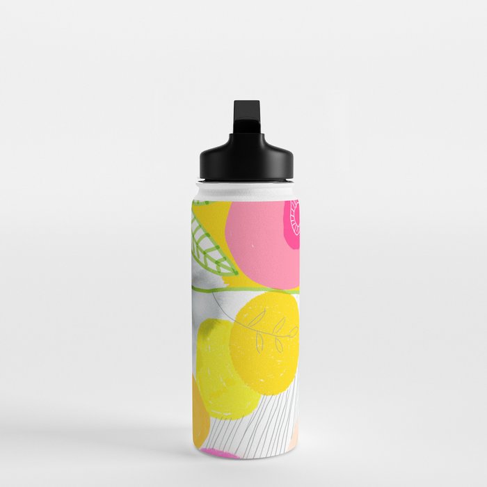 Her Mind Was Filled with Positive Thoughts Water Bottle Gallery Image 3