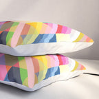 Rabisu - Colorful Decorative Abstract Art Pattern Pillow Sham Gallery Image 3