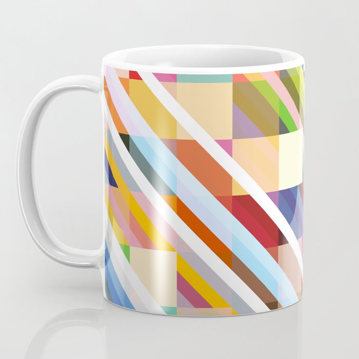 Rabisu - Colorful Decorative Abstract Art Pattern Coffee Mug Gallery Image 3