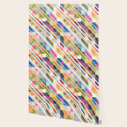 Rabisu - Colorful Decorative Abstract Art Pattern Wallpaper Gallery Image 2