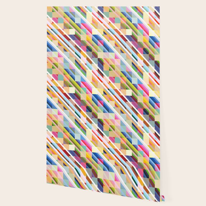 Rabisu - Colorful Decorative Abstract Art Pattern Wallpaper Gallery Image 2