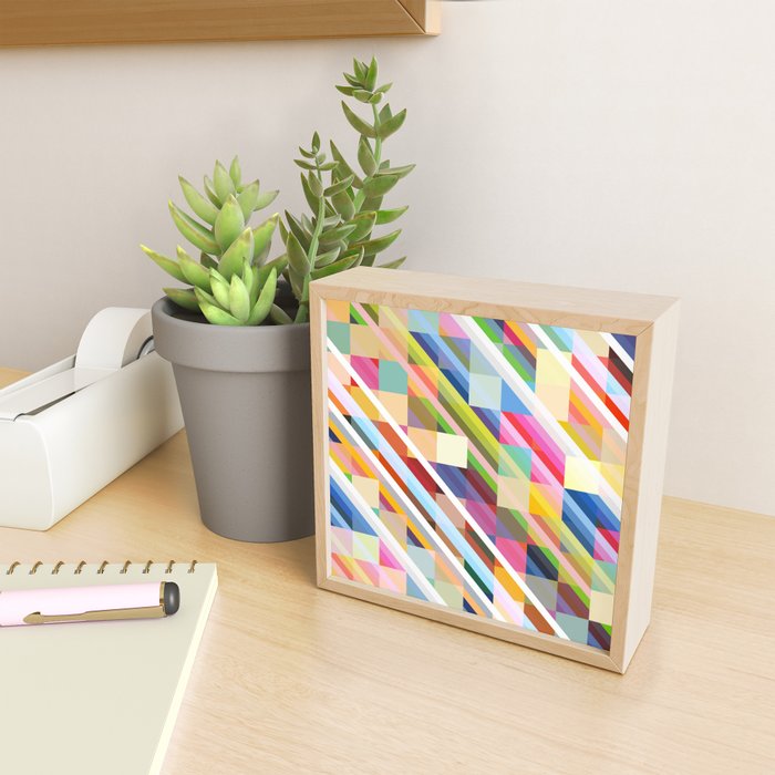 Rabisu - Colorful Decorative Abstract Art Pattern Mini Art Print Gallery Image 2