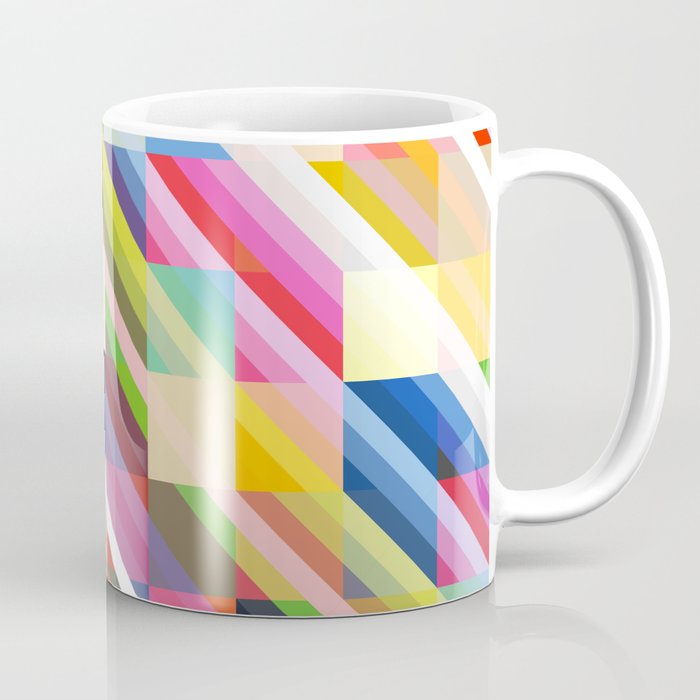 Rabisu - Colorful Decorative Abstract Art Pattern Coffee Mug Gallery Image 1