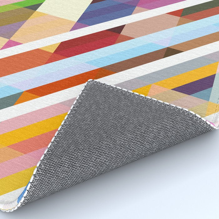 Rabisu - Colorful Decorative Abstract Art Pattern Rug Gallery Image 4
