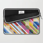 Rabisu - Colorful Decorative Abstract Art Pattern Laptop Sleeve Gallery Image 2