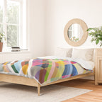 Rabisu - Colorful Decorative Abstract Art Pattern Duvet Cover Gallery Image 2