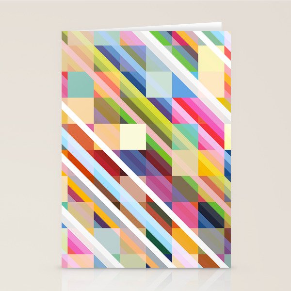 Rabisu - Colorful Decorative Abstract Art Pattern Stationery Card Gallery Image 1