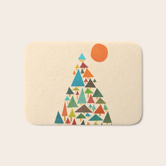 The house at the pine forest Bath Mat Gallery Image 1