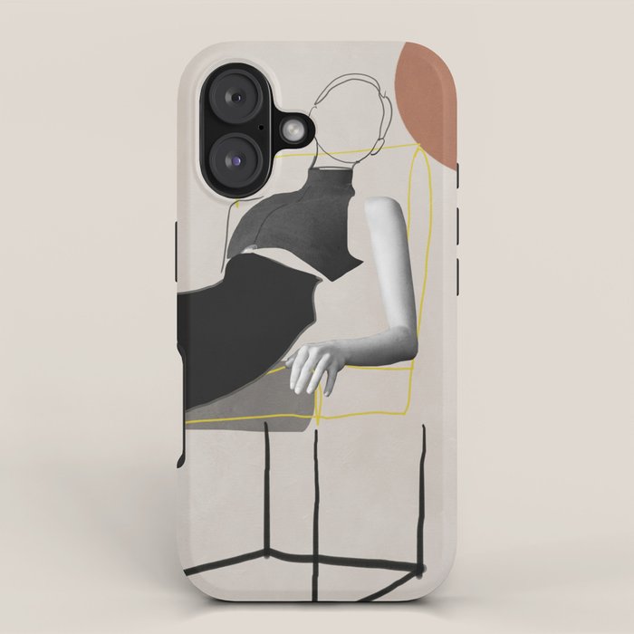 Minimalist Girl3 iPhone Case Gallery Image 1