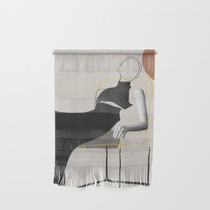 Minimalist Girl3 Wall Hanging Gallery Image 1