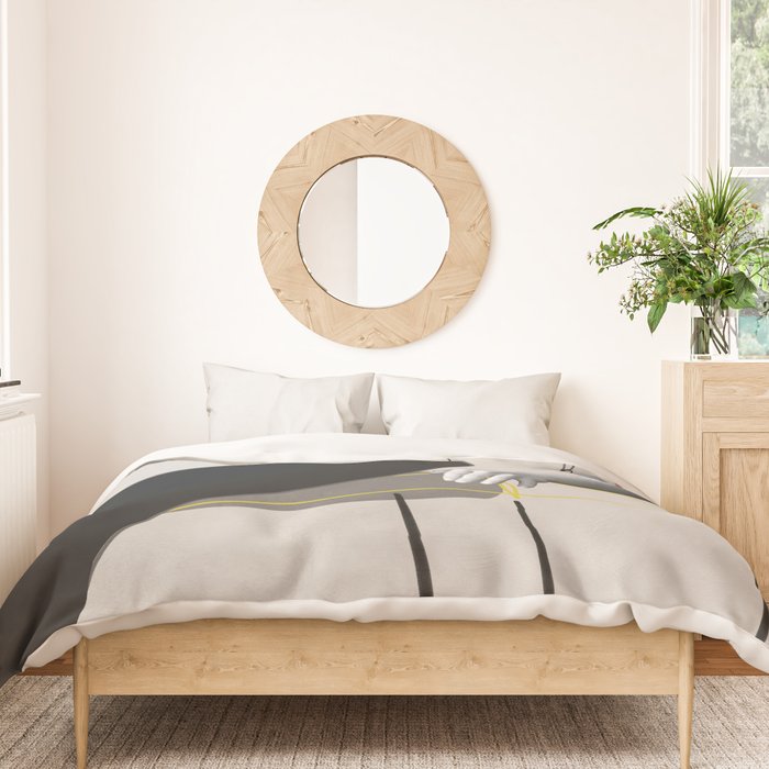 Minimalist Girl3 Duvet Cover Gallery Image 3