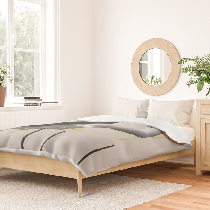 Minimalist Girl3 Duvet Cover Gallery Image 2