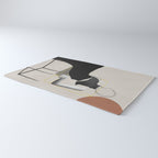 Minimalist Girl3 Rug Gallery Image 3