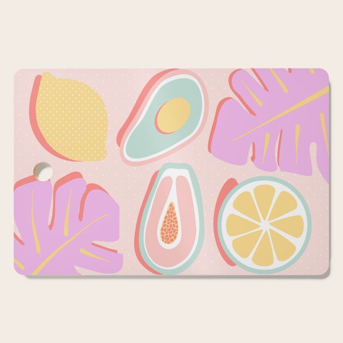 Tropical Juice Pop Cutting Board Gallery Image 1
