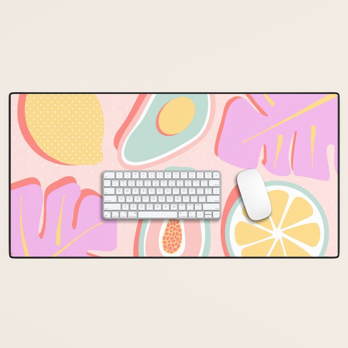 Tropical Juice Pop Desk Mat Gallery Image 1