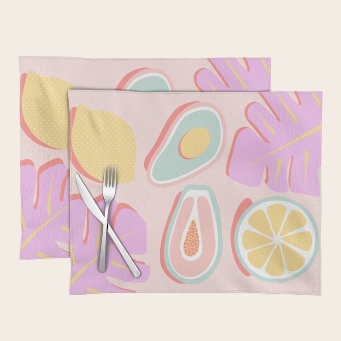 Tropical Juice Pop Placemat Gallery Image 1