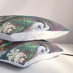 Begonia Egret  Pillow Sham Gallery Image 3