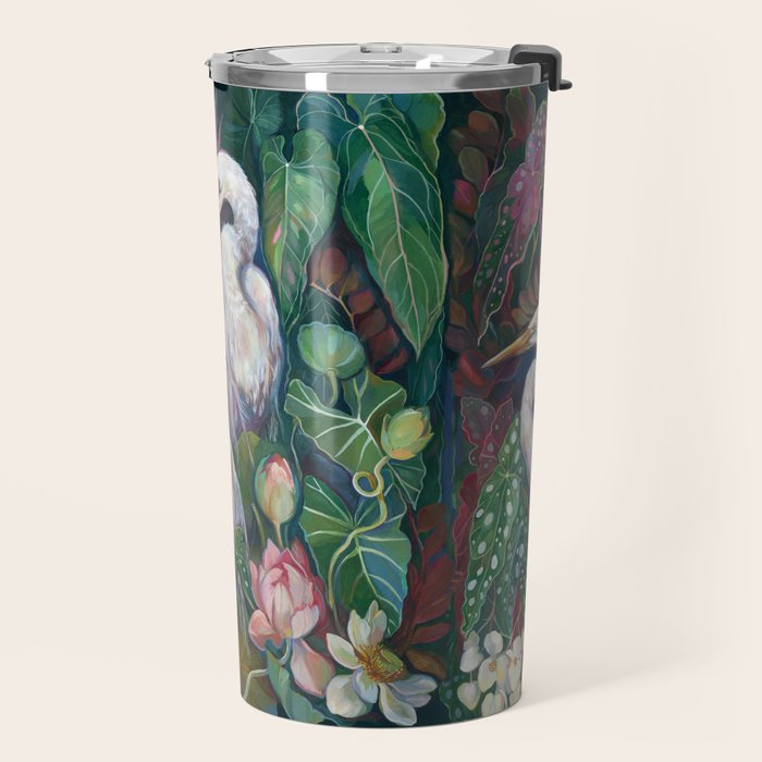 Begonia Egret  Travel Mug Gallery Image 2