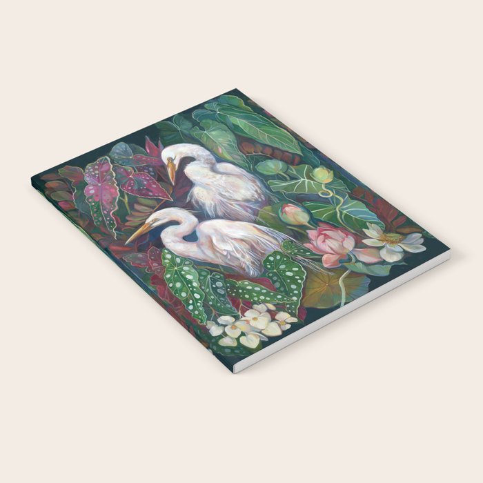 Begonia Egret  Notebook Gallery Image 1