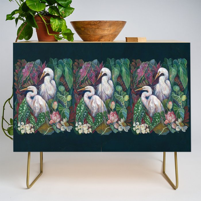 Begonia Egret  Credenza Gallery Image 1