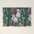 Begonia Egret  Welcome Mat Gallery Image 1