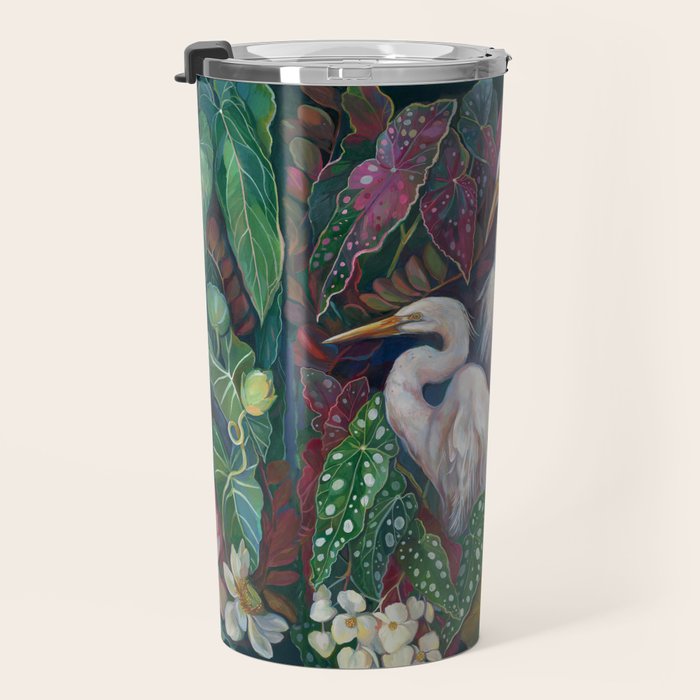 Begonia Egret  Travel Mug Gallery Image 3