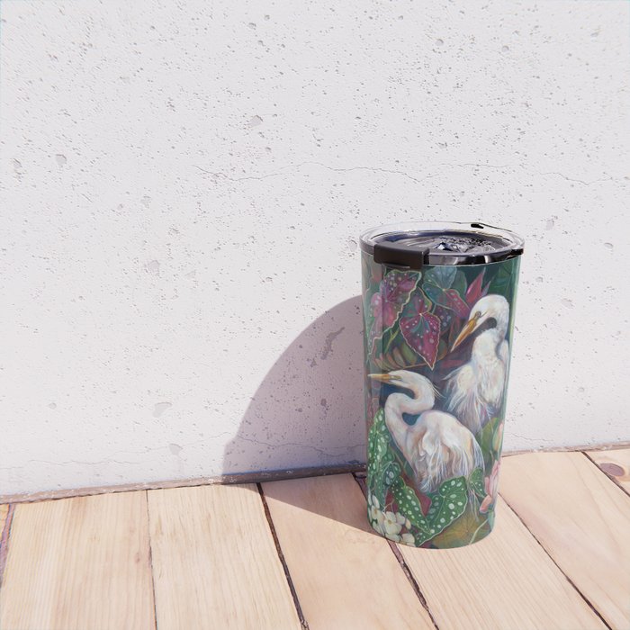 Begonia Egret  Travel Mug Gallery Image 4