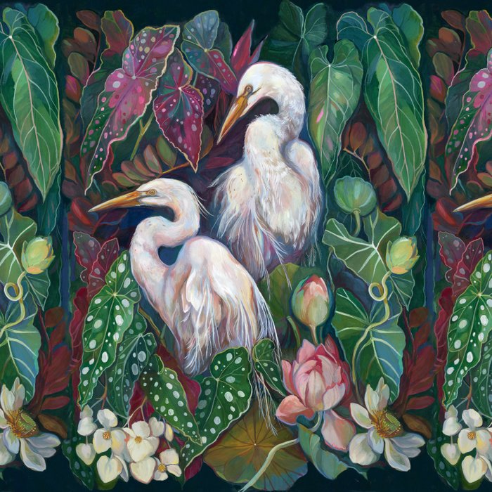 Begonia Egret  Coffee Mug Gallery Image 2