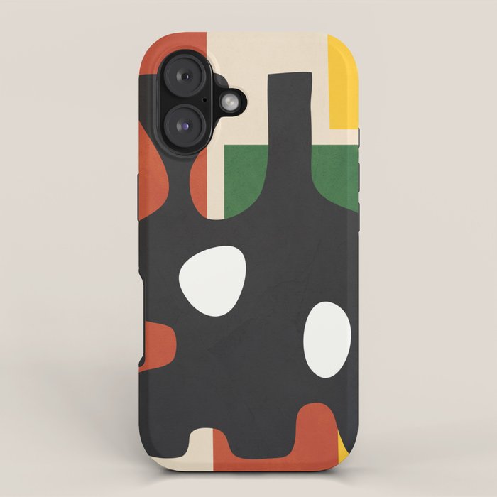 Abstract Art Vase 17 iPhone Case Gallery Image 1