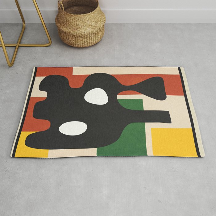 Abstract Art Vase 17 Rug Gallery Image 1