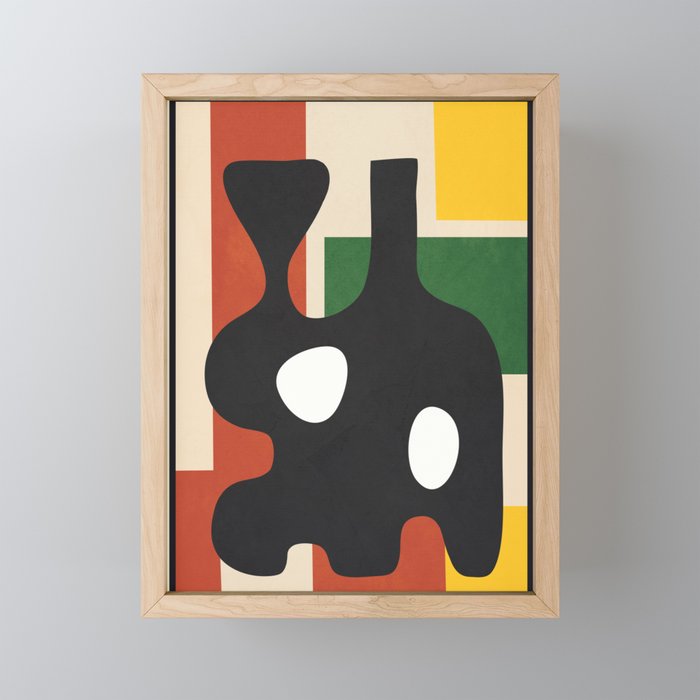 Abstract Art Vase 17 Mini Art Print Gallery Image 1