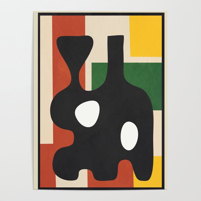 Abstract Art Vase 17 Poster Gallery Image 1